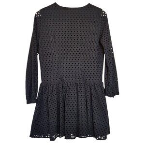 ANINE BING Black Eyelet Mini Dress – Size Small – Never Worn